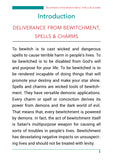 Deliverance from Bewitchment, Charms & Spells